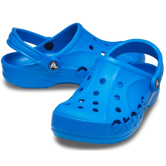CROCS Other - Crocs Baya Kids Cobalt Blue Clogs Slip On Sandals Junior 3 J3